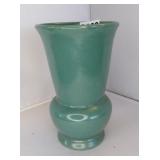 VINTAGE GREEN POTTERY VASE 8