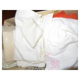 2 BOXES LINENS