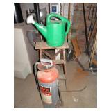 STEP STOOL WATER CAN SPRAYER