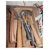 2 BXS HAMMERS HATCHET RULER ETC