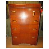 DEPRESSION 4 DRAWER HIGHBOY