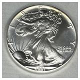 1991 AMERICAN EAGLE SILVER DOLLAR