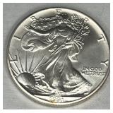 1991 AMERICAN EAGLE SILVER DOLLAR