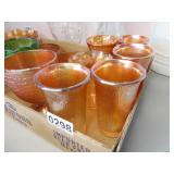 BX MARIGOLD CARNIVAL GLASSES,MUG,FROG