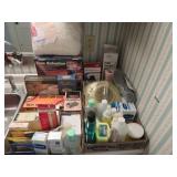 4BX + BATHROOM ITEMS,HEATING PAD,MASSAGER ETC