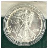 1992 AMERICAN EAGLE SILVER DOLLAR