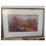 JAPANESE PRINT/FRAME 23' X 33'