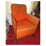 ROCKER WOOD AND ORANGE