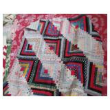 3 QUILT TOPS - MULTI COLORS
