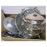 BX LOT METAL ITEMS - SOME ALUM.