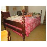 FULL SIZE POSTER BED FRAME / RAILS