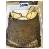 VINTAGE CHAIN MAIL PURSE GOLD CLASP
