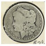 USA MORGAN SILVER DOLLAR 1889-O