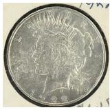 USA PEACE SILVER DOLLAR 1922
