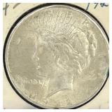USA PEACE SILVER DOLLAR 1922