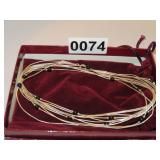 925 STERLING 24' 5 STRAND CHAIN