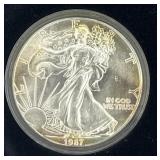 1987 AMERICAN EAGLE SILVER DOLLAR