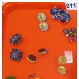 COSTUME JEWELRY EARRINGS 20 PR