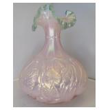 FENTON IRIDESCENT VASE 9'