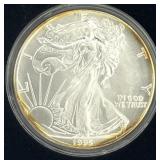 1995 AMERICAN EAGLE SILVER DOLLAR