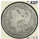 USA MORGAN SILVER DOLLAR 1900-O