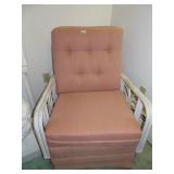 rattan swivel rocker