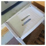 plastic safety first folding step stool