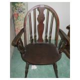 mahogany ladies rocker