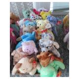 misc  beanie babies bears