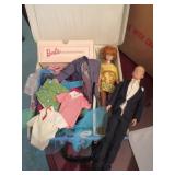 vintage 'midge' 1956, ken 1950 barbie dolls