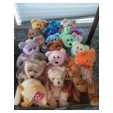 misc  beanie babies bears
