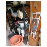 5 tier metal shelf - contents not included