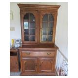 2 Piece maple hutch 37x70x20
