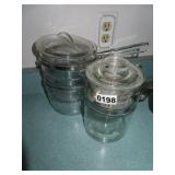 Pyrex percolator double boiler