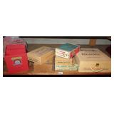 cigar boxes, metal index box