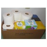 bx toilet paper, tissues