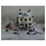 hawthorne village thomas kinkade winter wonderland