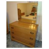 4 pc blond bedroom suite F