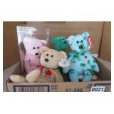5 state beanie baby bears