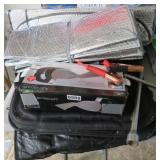 automotive items - jumper cables, vacuum,sunshades