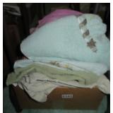 box of lighthouse towels