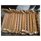 plastic garden fence