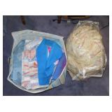 blankets, pillows, comforter