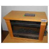 heatsource miniature electric fireplace 13'x7'x10'