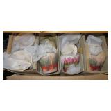 box of 16 new flower pots