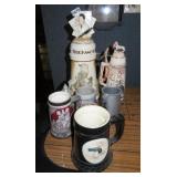 misc steins / mugs