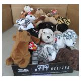 dog / cat beanie babies