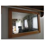 Oak mirror 21x30