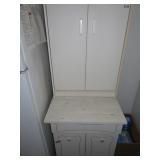 2 pc put together cabinet