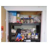 2 shelves misc hardware